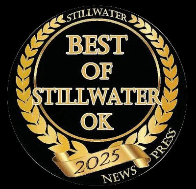 Nine Phoenix Massage 2025 Best of Stillwater Oklahoma award badge
